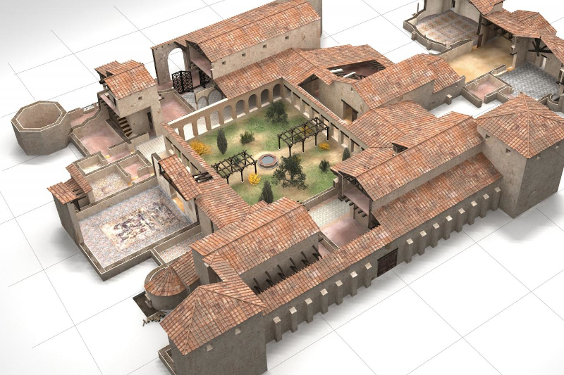 34B – Arquitectura y diseño en las villas romanas